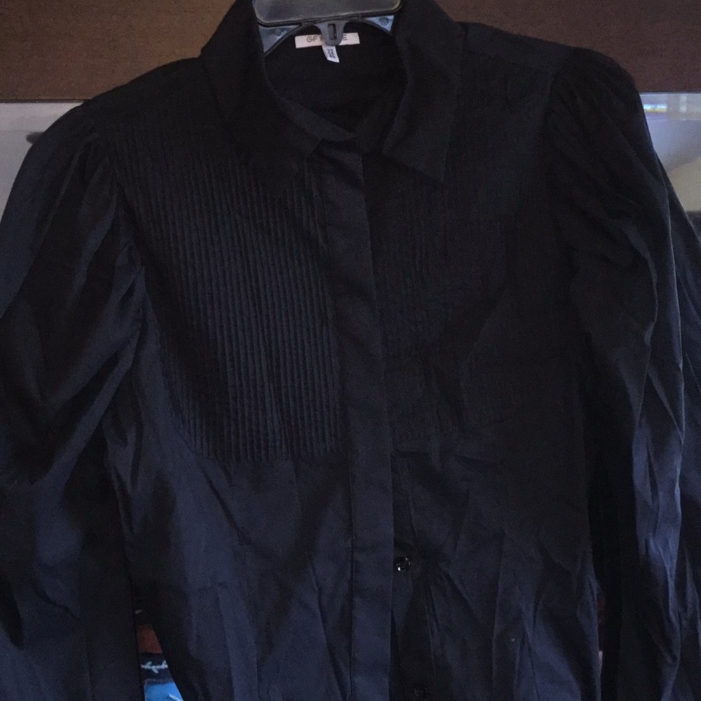 Gianfranco Ferre Tux Style Size 4 Blouse - image 5